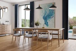 XXL Öl Gemälde 'Blue Perfection' | Handgemaltes Unikat