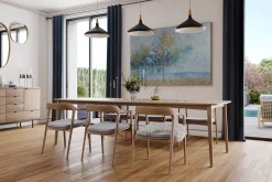 XXL Öl Gemälde 'Blue Spring' | Handgemaltes Unikat