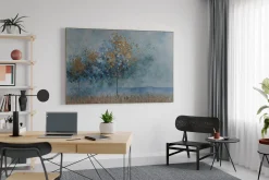 XXL Öl Gemälde 'Blue Spring' | Handgemaltes Unikat