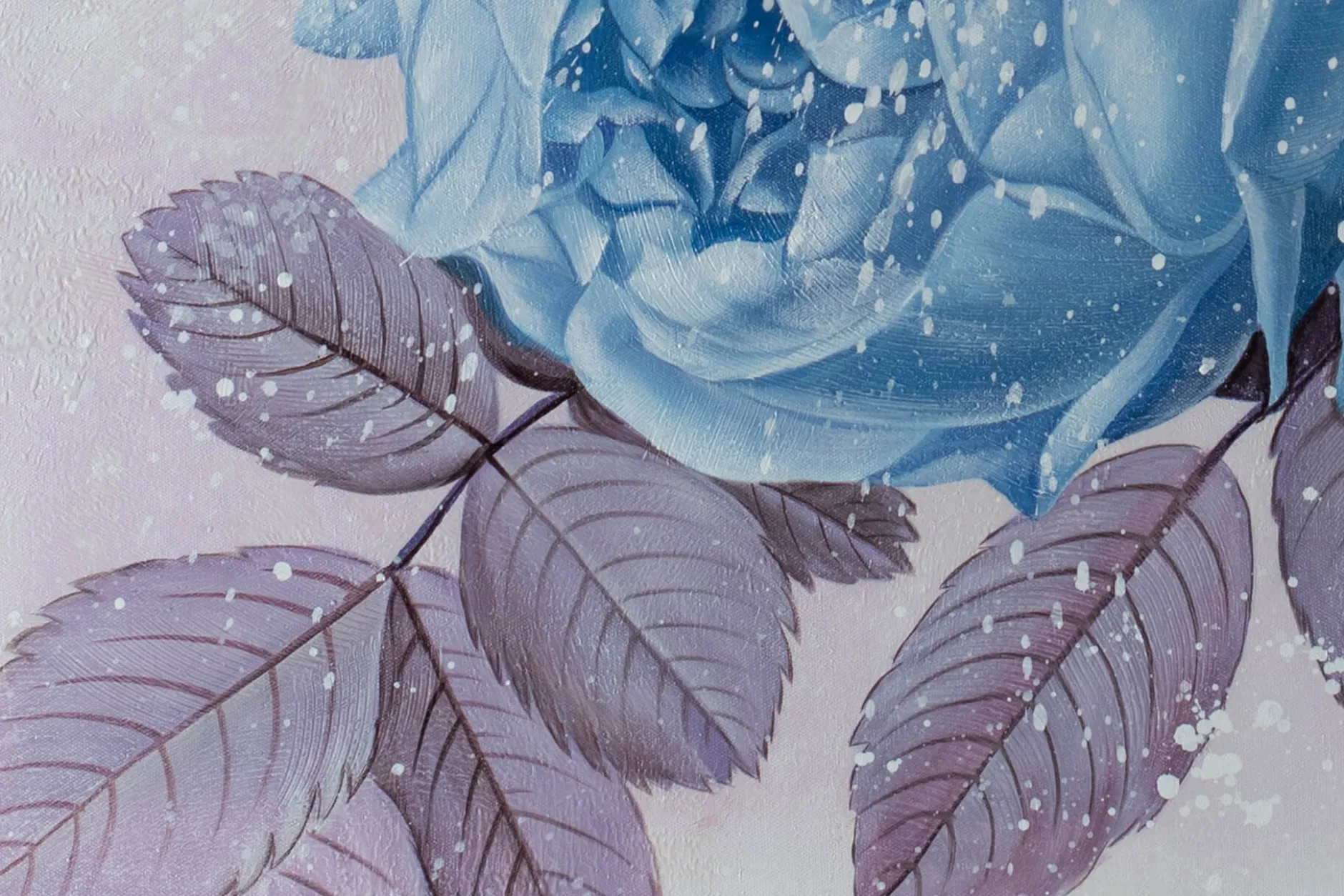 XXL Öl Gemälde 'Blue Storm' | Handgemaltes Unikat
