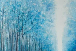 XXL Öl Gemälde 'Blue Twilight' | Handgemaltes Unikat