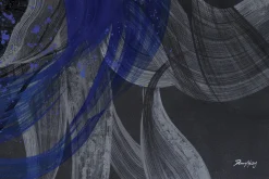 XXL Öl Gemälde 'Blue Universe' | Handgemaltes Unikat
