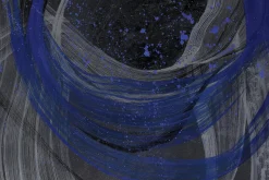 XXL Öl Gemälde 'Blue Universe' | Handgemaltes Unikat
