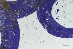 XXL Öl Gemälde 'Blue Vibes' | Handgemaltes Unikat