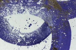 XXL Öl Gemälde 'Blue Vibes' | Handgemaltes Unikat
