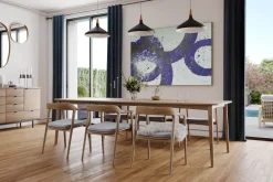 XXL Öl Gemälde 'Blue Vibes' | Handgemaltes Unikat