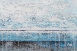 XXL Öl Gemälde 'Blue Waves' | Handgemaltes Unikat