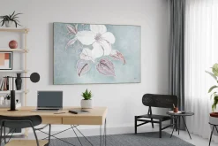 XXL Öl Gemälde 'Blume Edens' | Handgemaltes Unikat