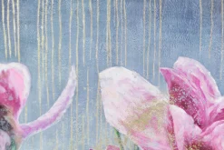 XXL Öl Gemälde 'Blumen der Liebe' | Handgemaltes Unikat