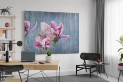 XXL Öl Gemälde 'Blumen der Liebe' | Handgemaltes Unikat