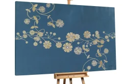 XXL Öl Gemälde 'Blumenmeer' | Handgemaltes Unikat