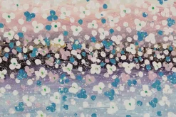 XXL Öl Gemälde 'Blumenregen in Pastell' | Handgemaltes Unikat