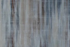 XXL Öl Gemälde 'Blurred Trees' | Handgemaltes Unikat