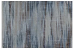 XXL Öl Gemälde 'Blurred Trees' | Handgemaltes Unikat
