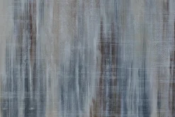 XXL Öl Gemälde 'Blurred Trees' | Handgemaltes Unikat