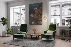XXL Öl Gemälde 'Botanical Love' | Handgemaltes Unikat