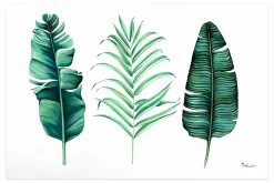 XXL Öl Gemälde 'Botanische Freuden' | Handgemaltes Unikat
