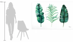 XXL Öl Gemälde 'Botanische Freuden' | Handgemaltes Unikat