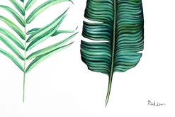 XXL Öl Gemälde 'Botanische Freuden' | Handgemaltes Unikat
