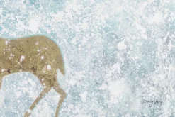 XXL Öl Gemälde 'Bote des Winters' | Handgemaltes Unikat