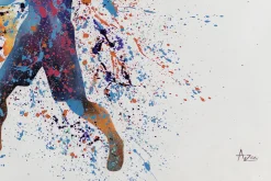 XXL Öl Gemälde 'Boxing the Colours' | Handgemaltes Unikat