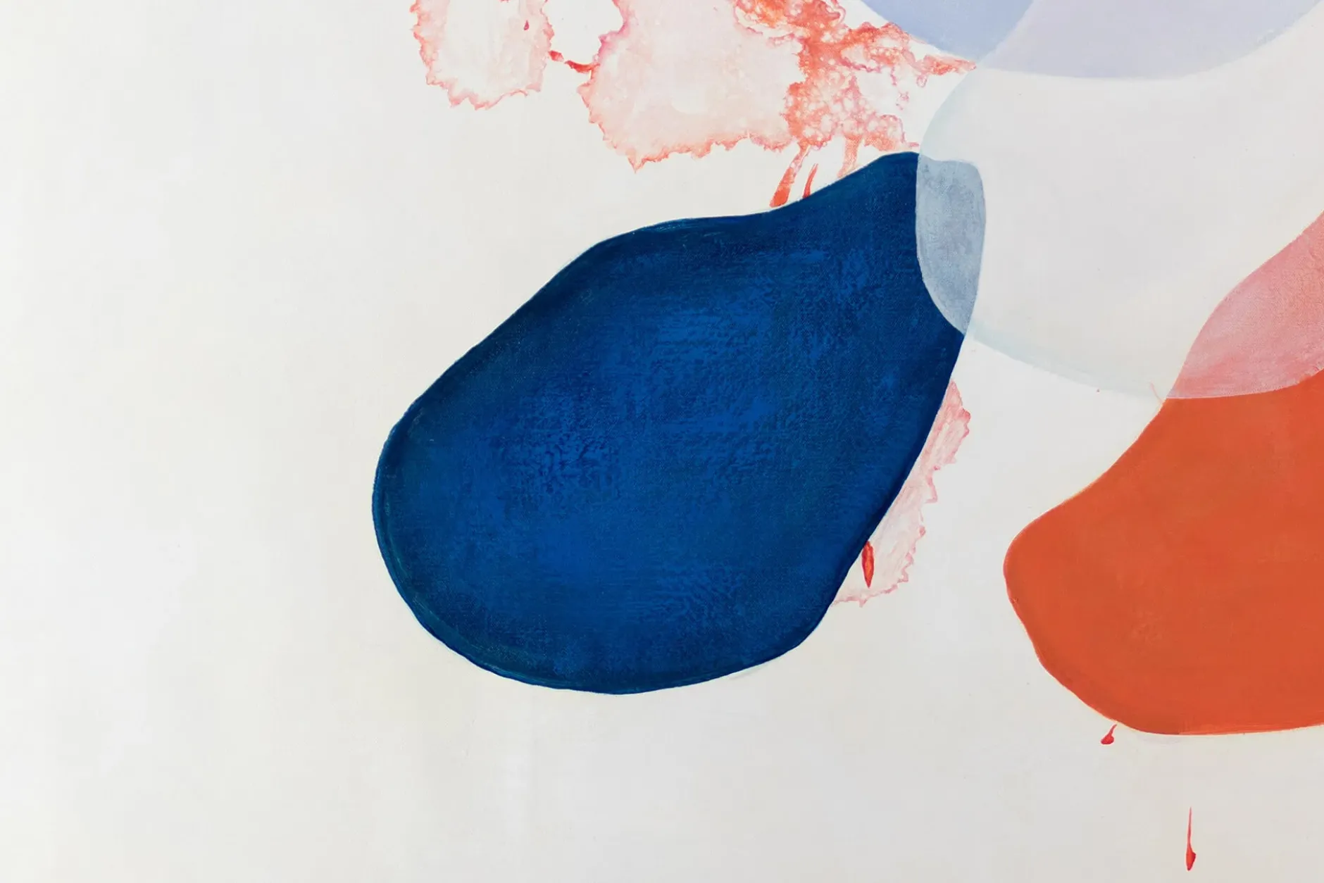 XXL Öl Gemälde 'Bubbling Paint' | Handgemaltes Unikat