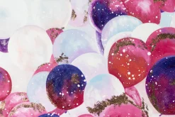 XXL Öl Gemälde '1000 bunte Luftballons' | Handgemaltes Unikat