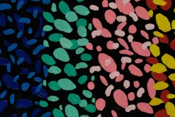 XXL Öl Gemälde 'Buntes Blumenbeet' | Handgemaltes Unikat