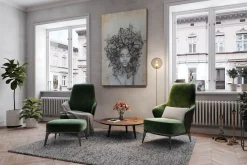 XXL Öl Gemälde 'Butterfly Crown' | Handgemaltes Unikat