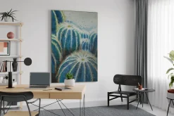 XXL Öl Gemälde 'Cacti Love' | Handgemaltes Unikat