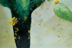 XXL Öl Gemälde 'Cactus Abloom' | Handgemaltes Unikat