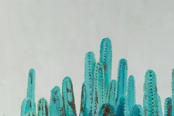 XXL Öl Gemälde 'Cactus Valley' | Handgemaltes Unikat