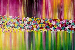 XXL Öl Gemälde 'Candyland' | Handgemaltes Unikat