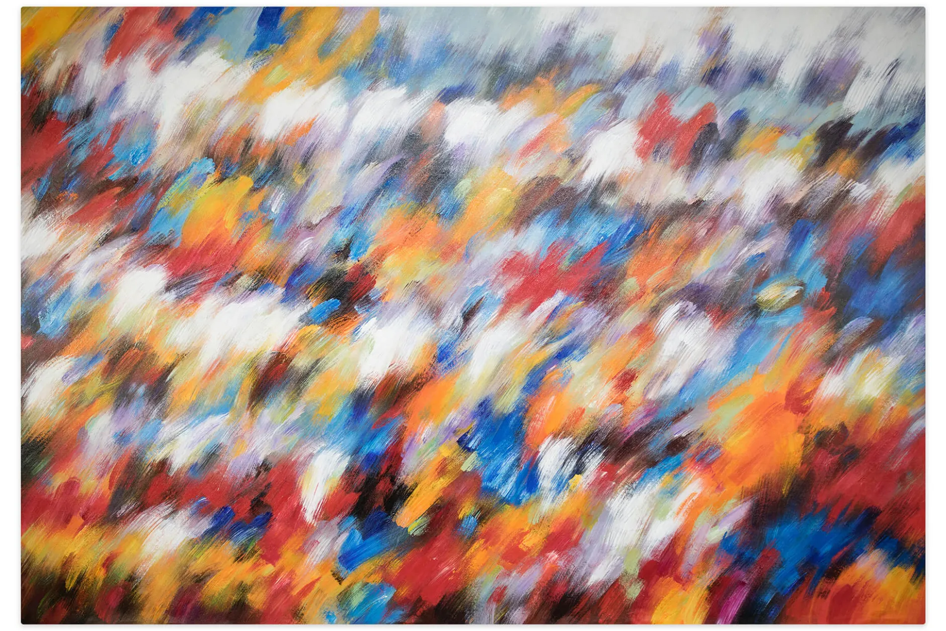 XXL Öl Gemälde 'Canon of Colours' | Handgemaltes Unikat