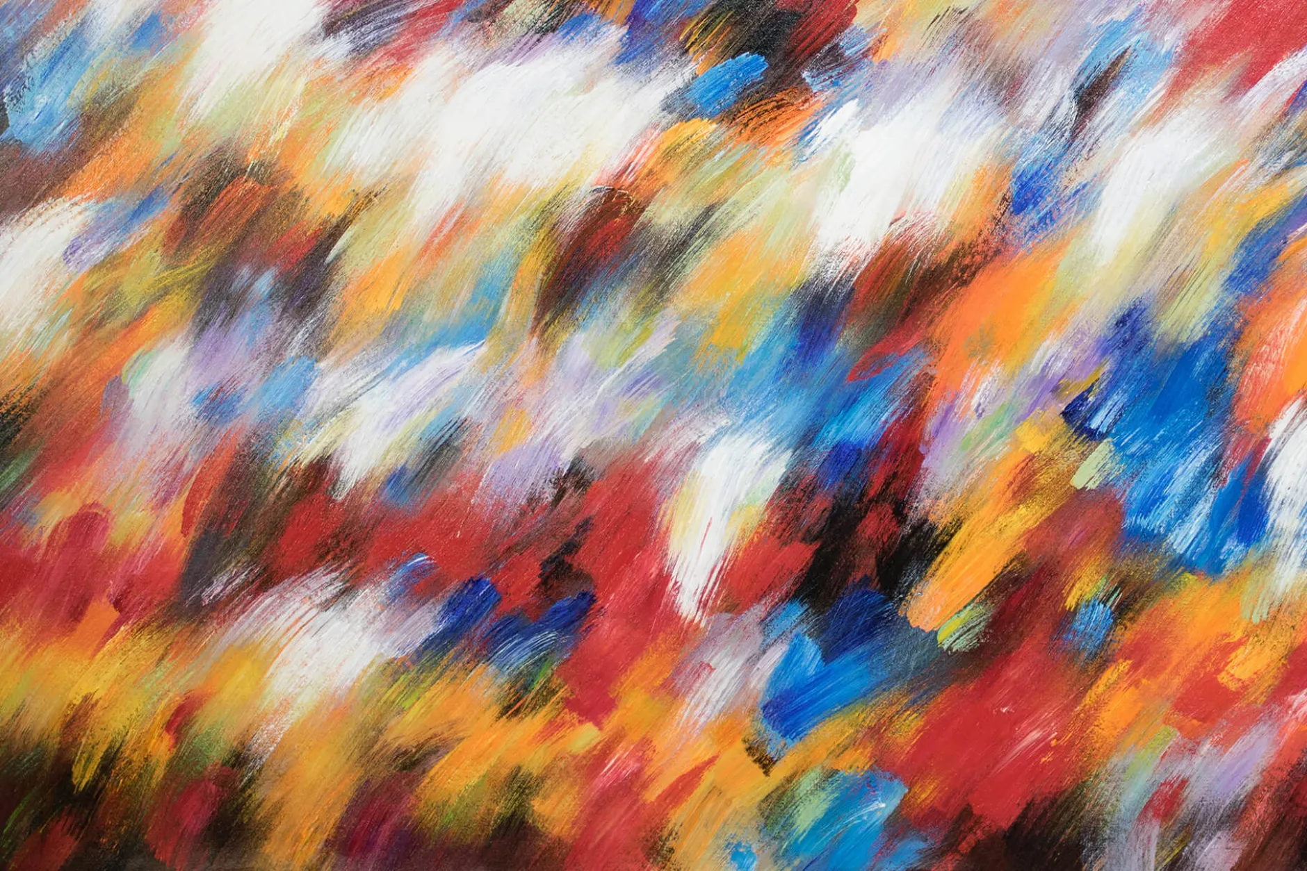XXL Öl Gemälde 'Canon of Colours' | Handgemaltes Unikat