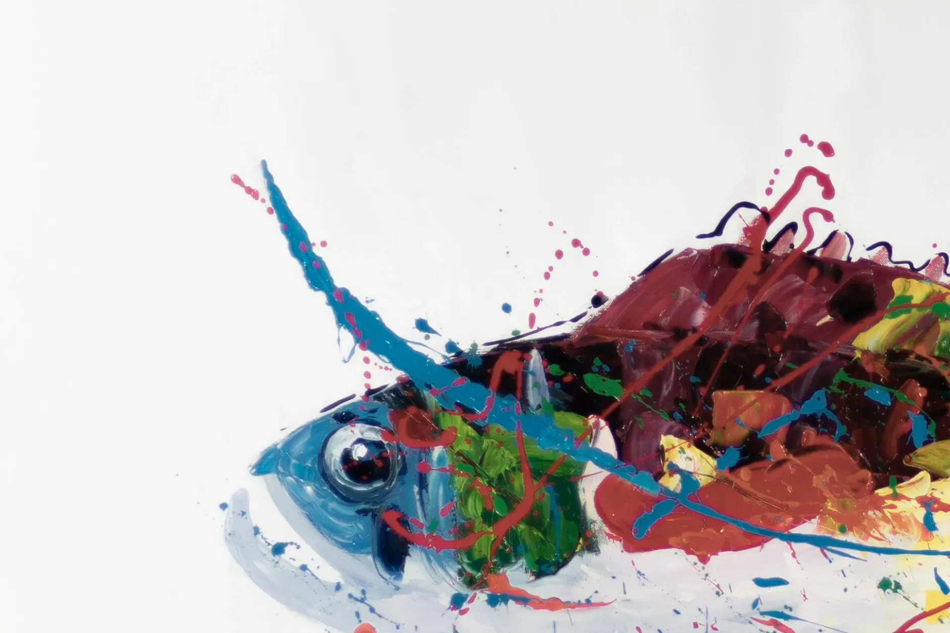 XXL Öl Gemälde 'Catching Colours' | Handgemaltes Unikat