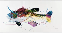 XXL Öl Gemälde 'Catching Colours' | Handgemaltes Unikat