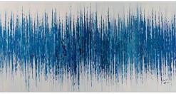 XXL Öl Gemälde 'Cerulean Sounds' | Handgemaltes Unikat