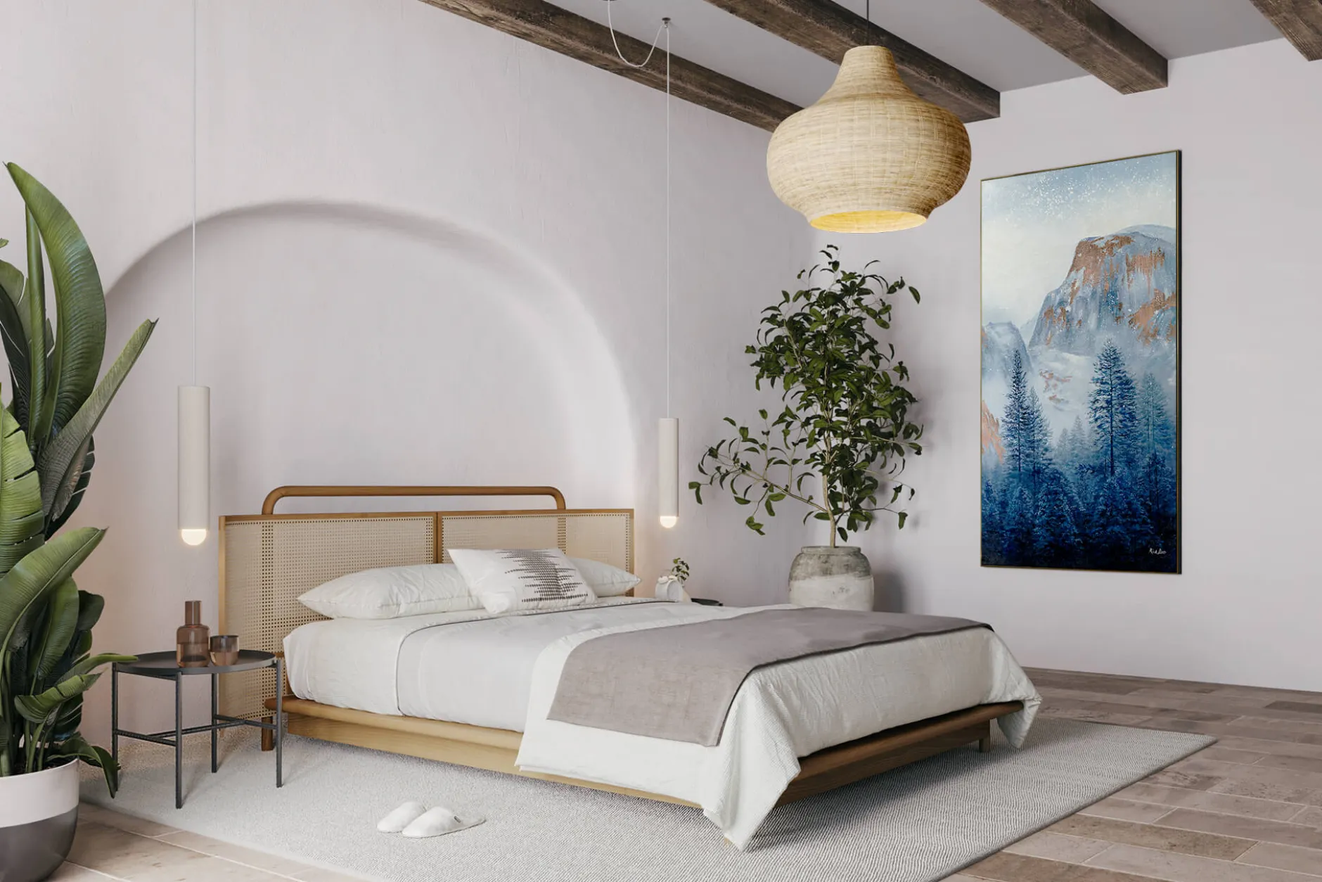 XXL Öl Gemälde 'Charming Faraway' | Handgemaltes Unikat