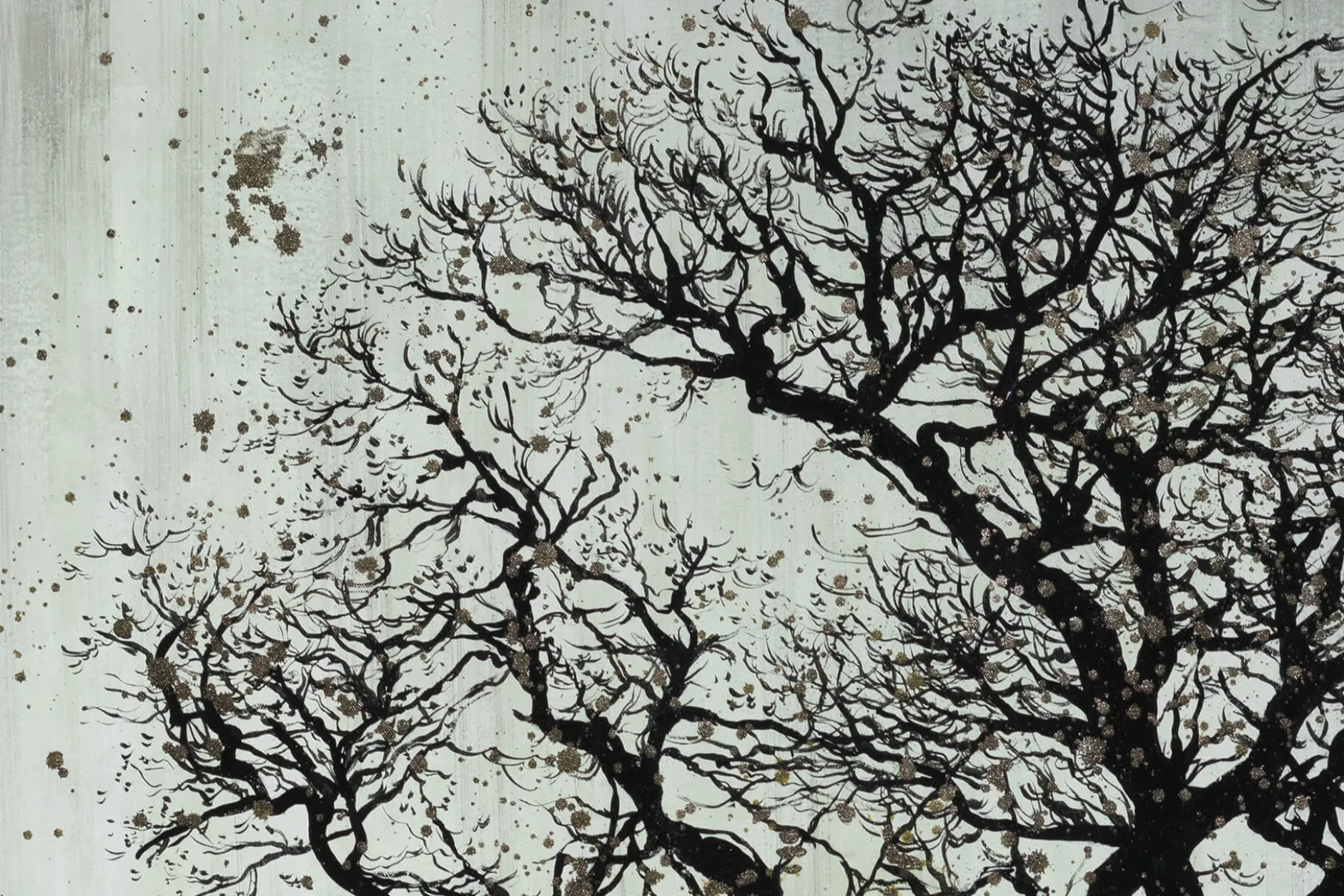 XXL Öl Gemälde 'Cinderella's Tree' | Handgemaltes Unikat