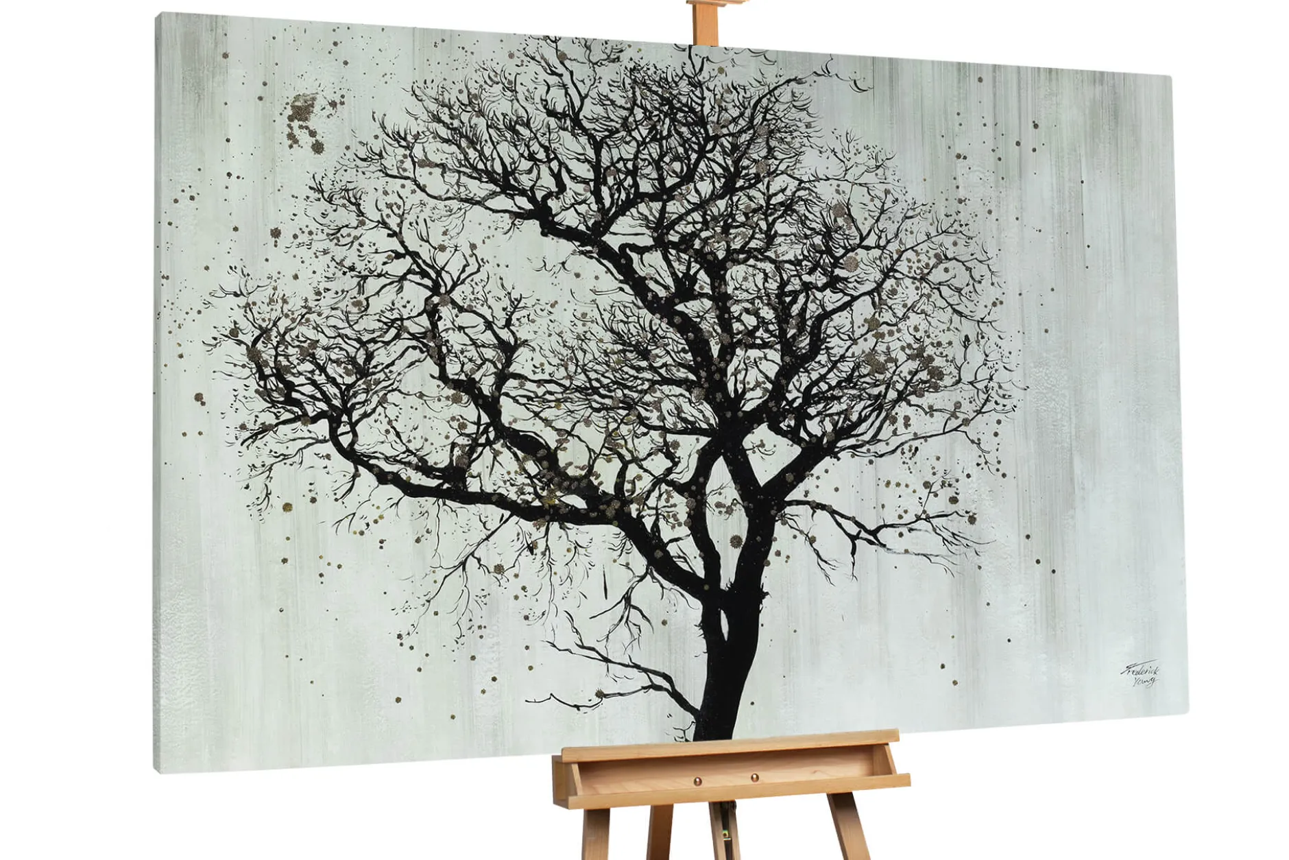 XXL Öl Gemälde 'Cinderella's Tree' | Handgemaltes Unikat