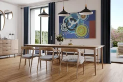 XXL Öl Gemälde 'Circle Composition' | Handgemaltes Unikat