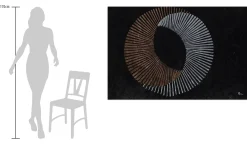 XXL Öl Gemälde 'Circle of the Moon' | Handgemaltes Unikat