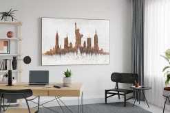 XXL Öl Gemälde 'City of my Dreams' | Handgemaltes Unikat
