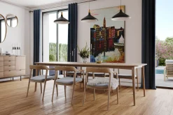 XXL Öl Gemälde 'City Skyline' | Handgemaltes Unikat