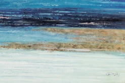 XXL Öl Gemälde 'Coastal Purity' | Handgemaltes Unikat