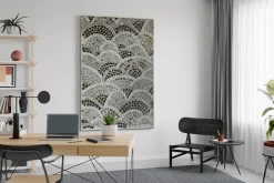 XXL Öl Gemälde 'Cobble Composition' | Handgemaltes Unikat