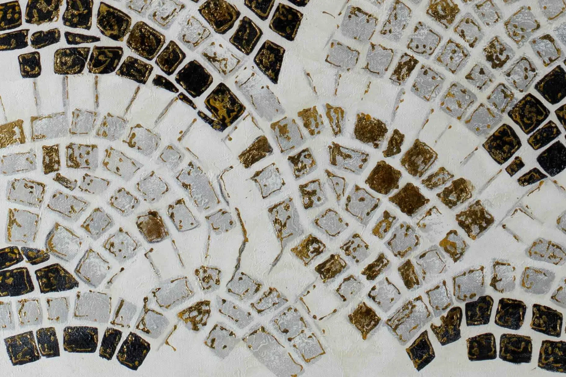 XXL Öl Gemälde 'Cobble Composition' | Handgemaltes Unikat