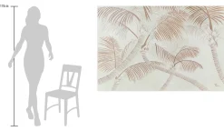 XXL Öl Gemälde 'Coconut Palms' | Handgemaltes Unikat