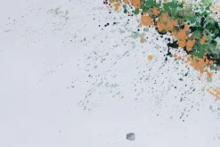 XXL Öl Gemälde 'Coeur fleuri' | Handgemaltes Unikat